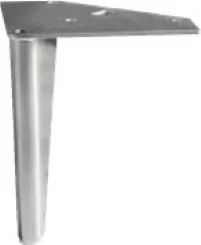 Poot voor boxspring Stiletto Chrome 4 stuks