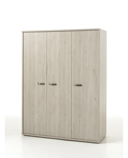 3-deurs kledingkast nani 151 x 200 x 65 cm