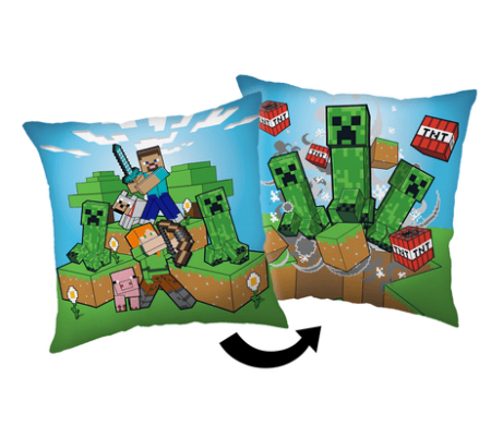 Minecraft sierkussen ready 40 x 40 cm - pre order