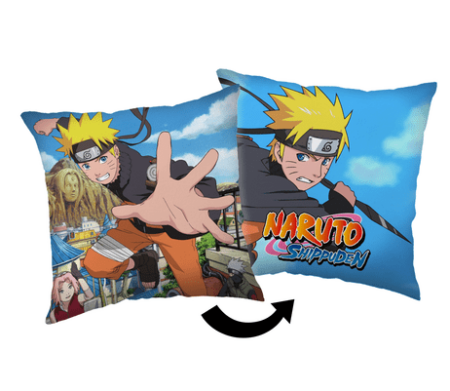 Naruto sierkussen Fight 40 x 40 cm