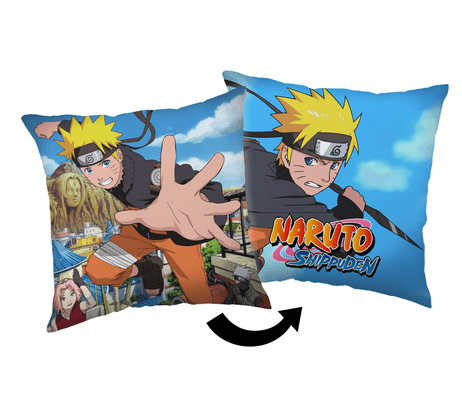 Naruto sierkussen Fight 40 x 40 cm