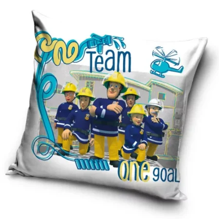 Brandweerman Sam kussen Team 40 x 40 cm