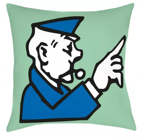 Monopoly Agent sierkussen 40X40 cm