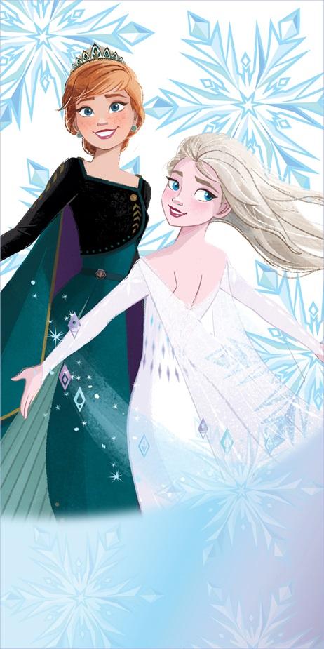 Frozen strandlaken Sisters 70 x 140 cm