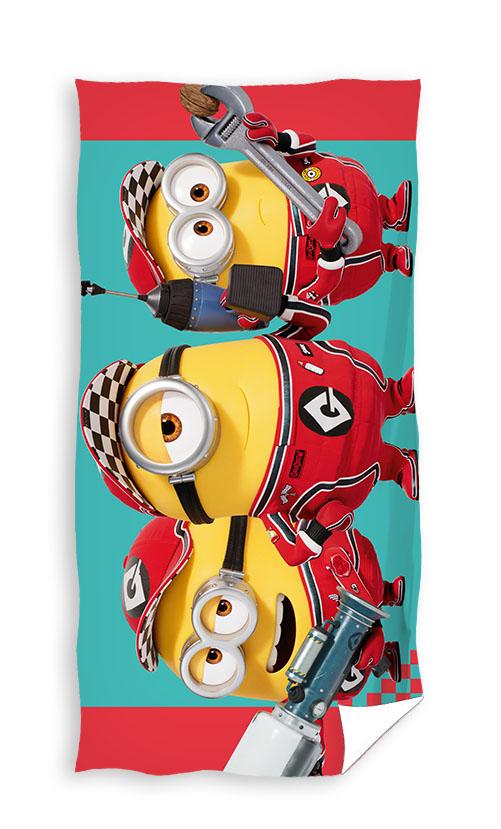 Minions strandlaken onderhoudsteam  70 x 140 cm