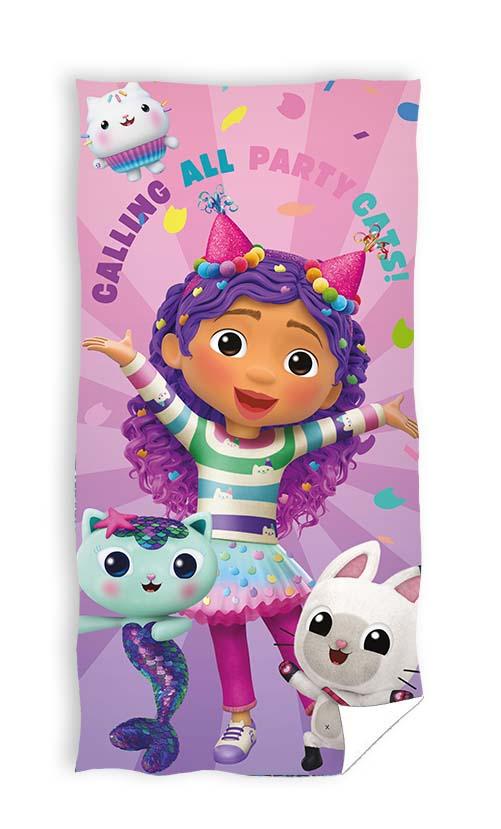 Gabby's Dollhouse strandlaken Party 70 x 140 cm