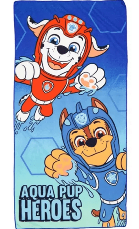 Paw Patrol Strandlaken Aqua Pups 60 x 120 cm
