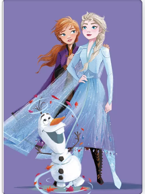 Frozen Fleece plaid Anna