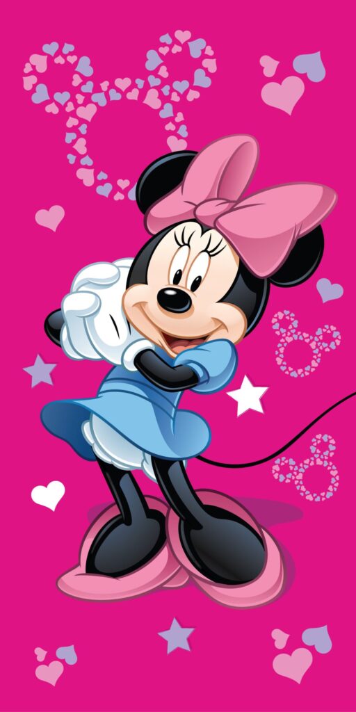 Minnie Mouse strandlaken roze 70 x 140 cm - pre order
