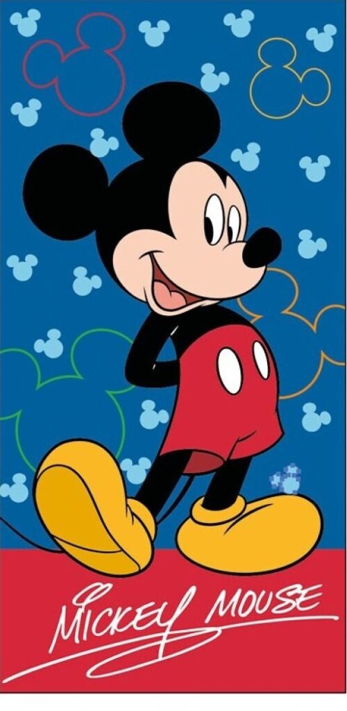Mickey Mouse strandlaken 70 x 140 cm - katoen