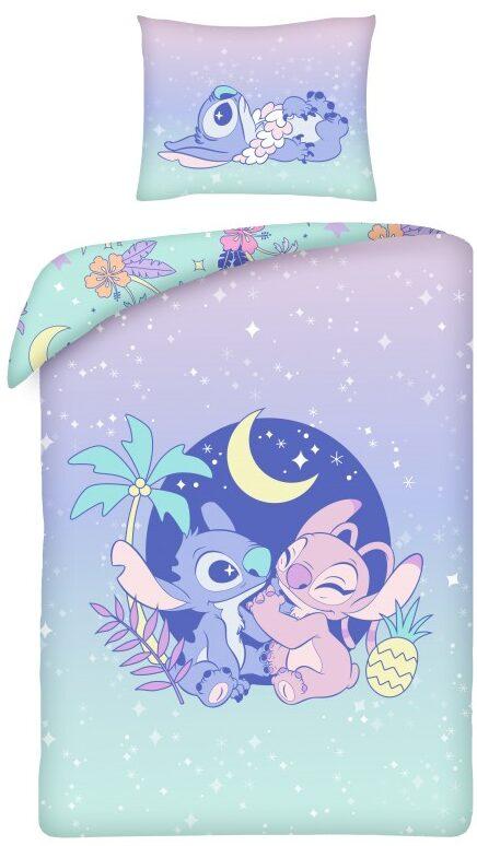 Stitch en Angel Sterren Dekbedovertrek 140 x 200 cm - 70 x 90 cm - katoen- Pre Order