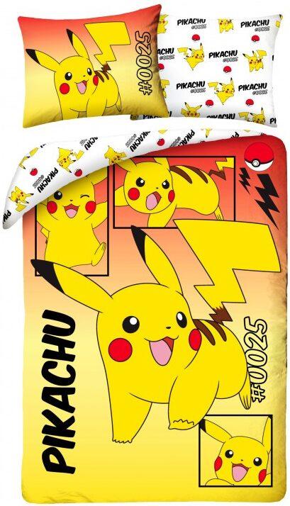 Pokémon Pikachu Dekbedovertrek 140 x 200 cm (70 x 90 cm) - Pre Order
