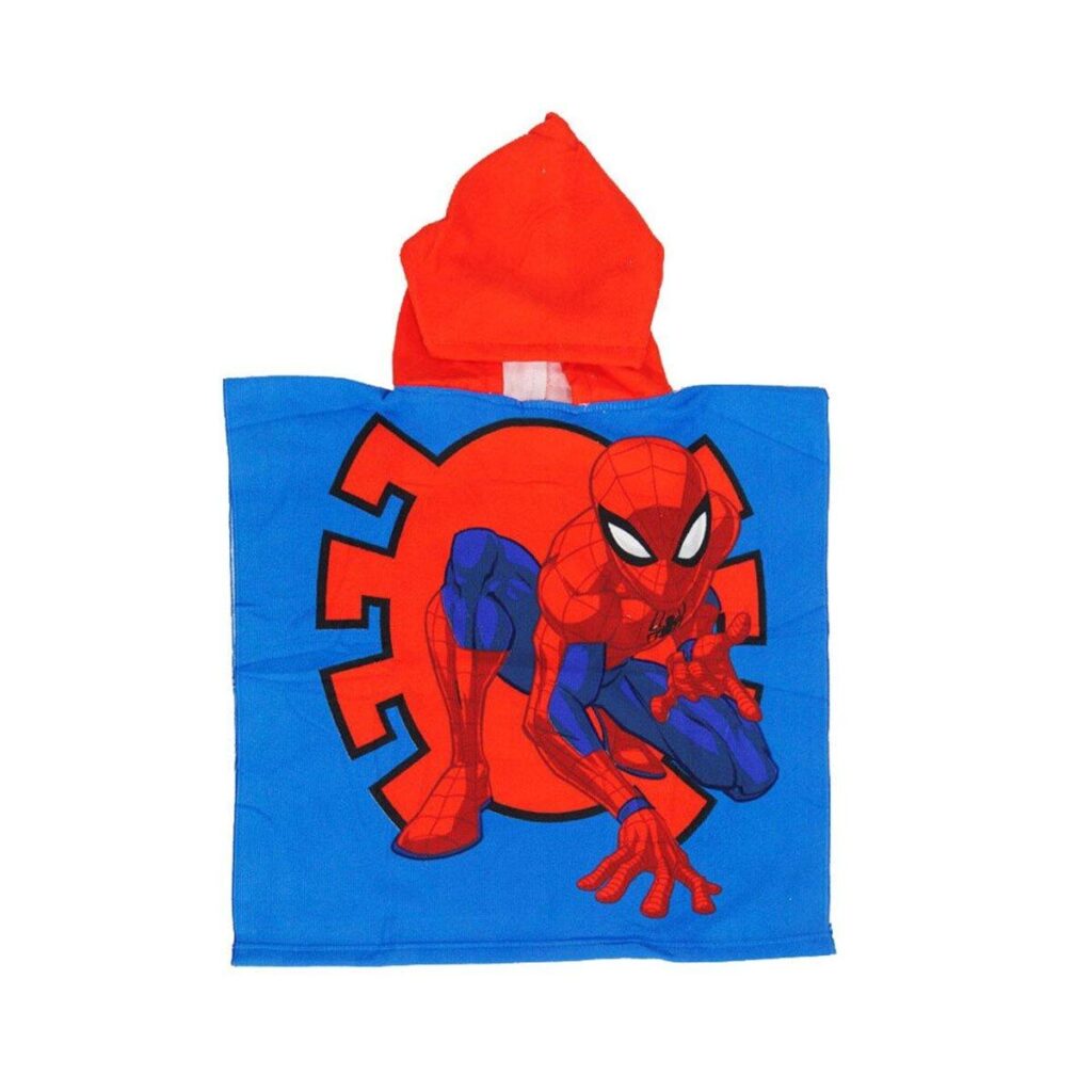 Spiderman poncho 55 x 110 cm - polyester