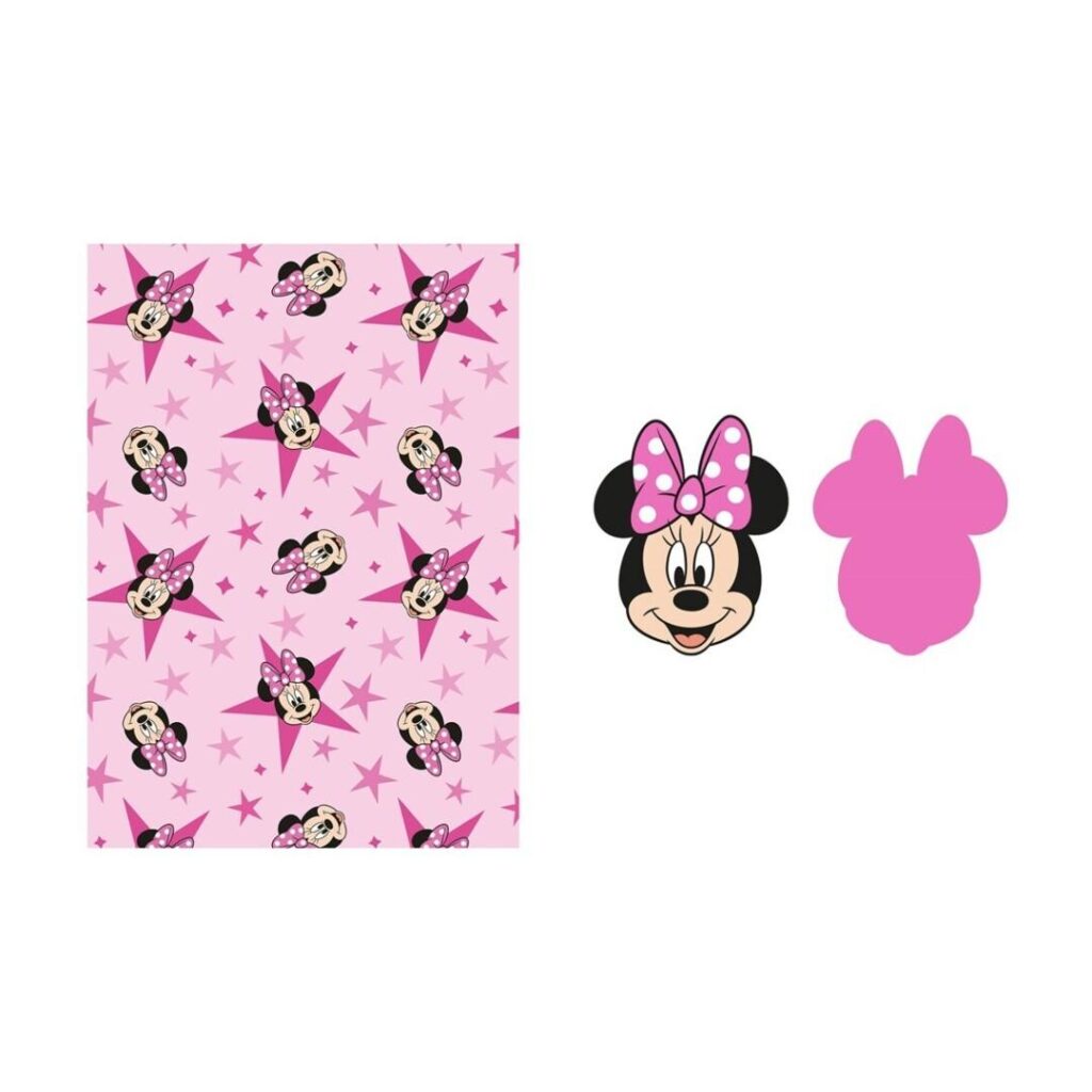 Minnie Mouse strandlaken + kussen 100 x 140 cm - polyester