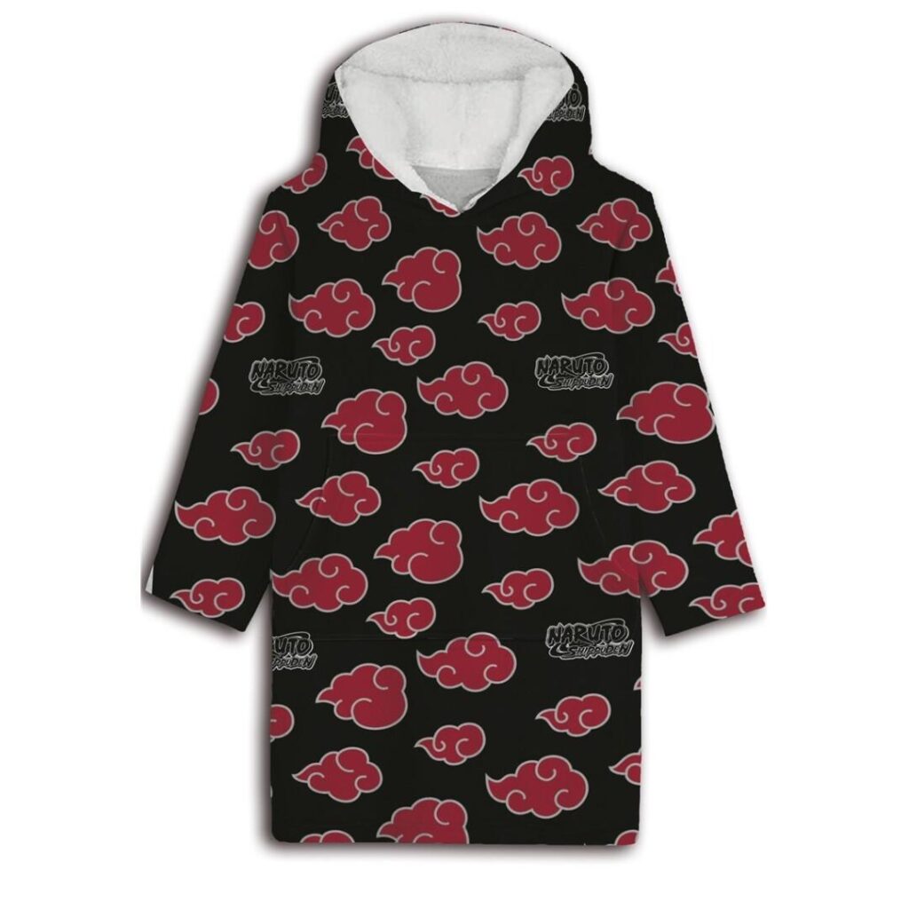 Naruto poncho coral 7 - 14 jaar polyester - pre order