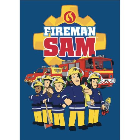Brandweerman Sam Fleece plaid 100 x 140 cm - polyester