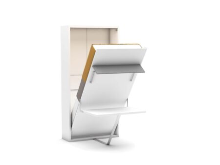 Eenpersoons opklapbed met  bureau - Happy - grijs