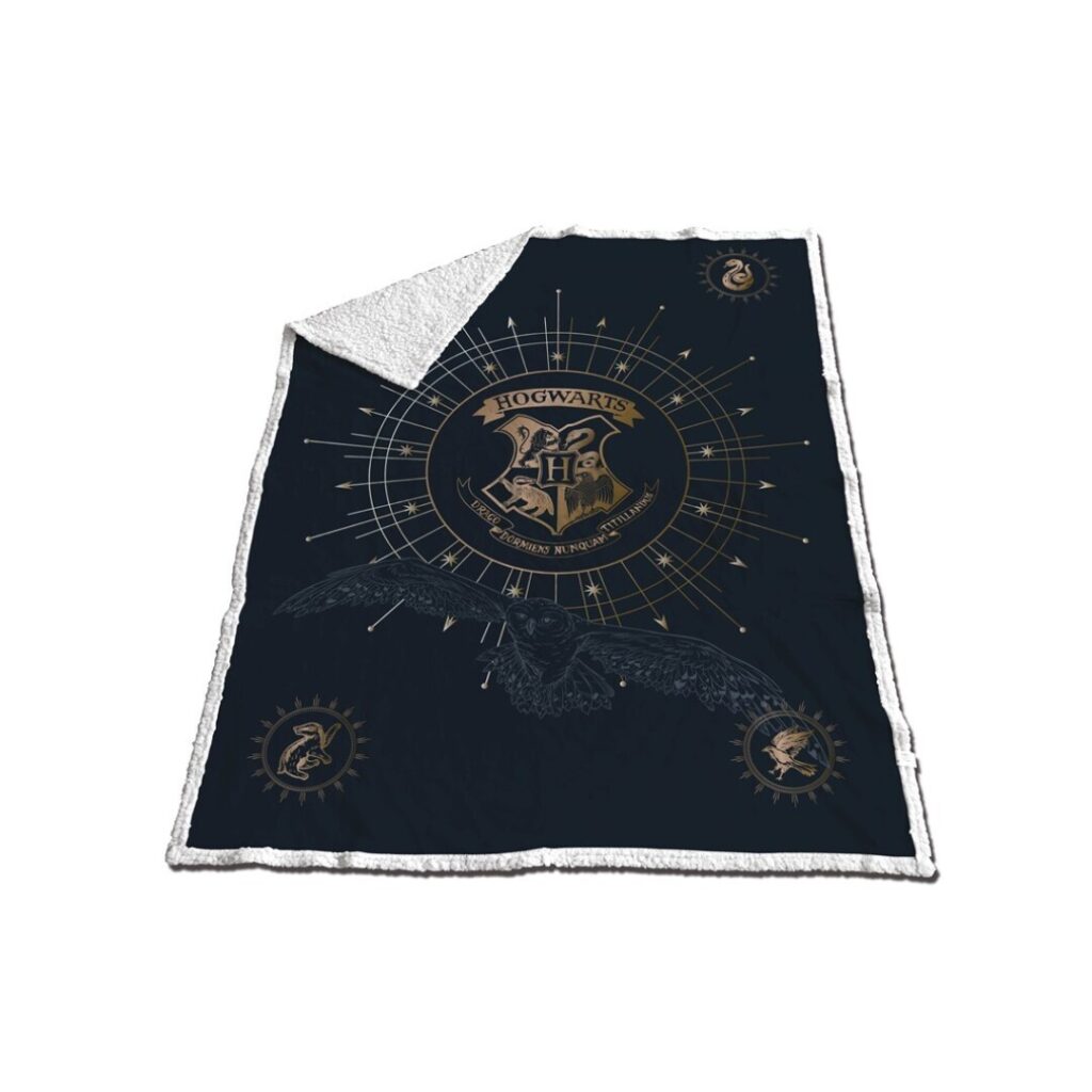 Harry Potter fleece plaid 130 x 170 cm - polyester - pre order