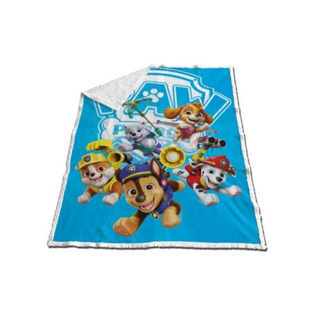 Paw Patrol fleece plaid 120 x 150 cm - polyester - pre order