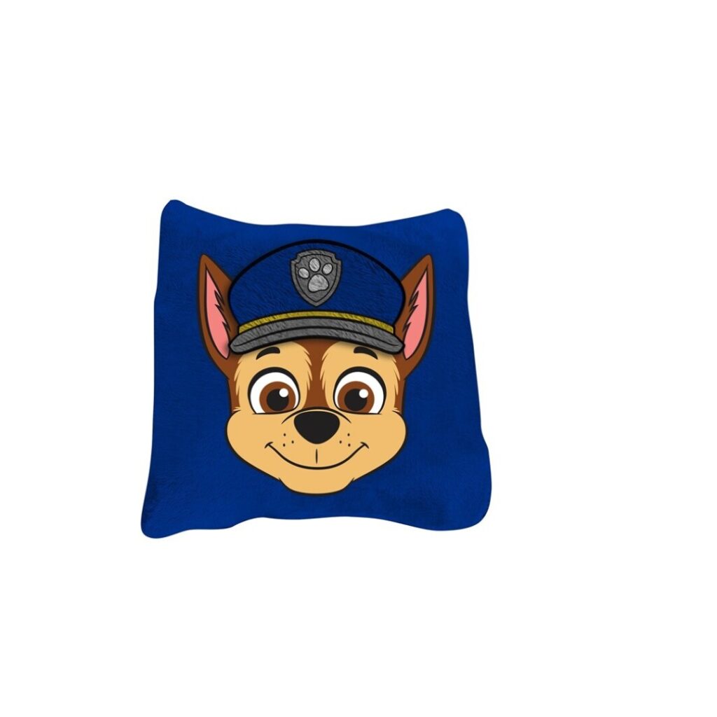 Paw Patrol fleece plaid + kussen 100 x 150 cm - 40 x 40 cm - polyester - pre order