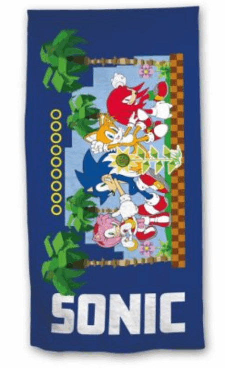 Sonic strandlaken  team 70 x 140 cm Polyester