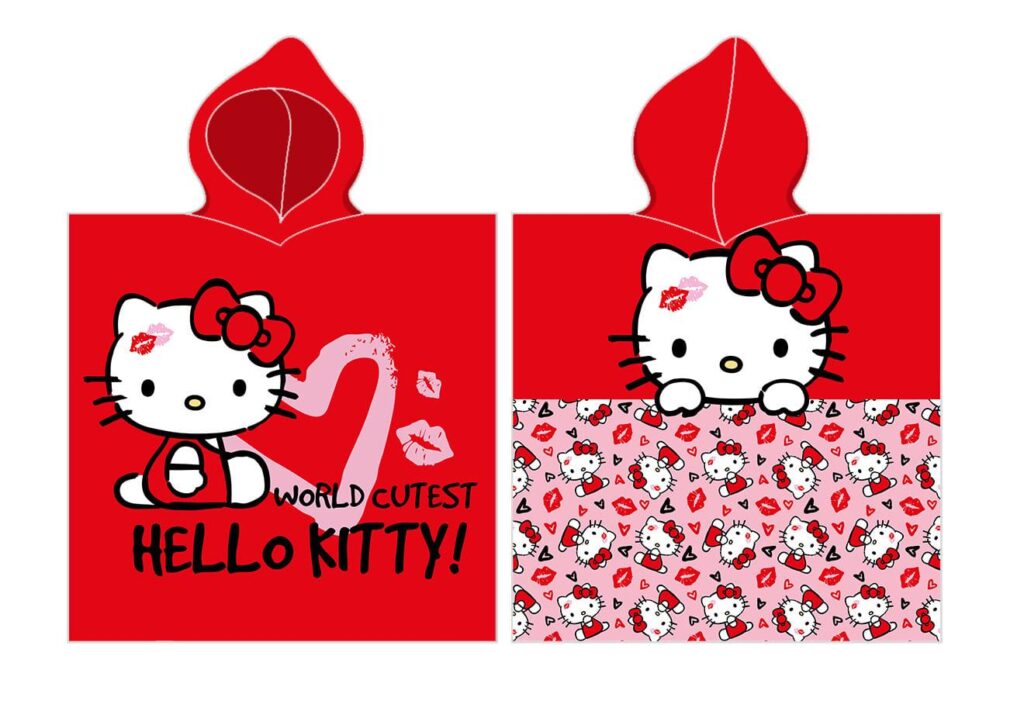 Hello Kitty poncho 55x110cm