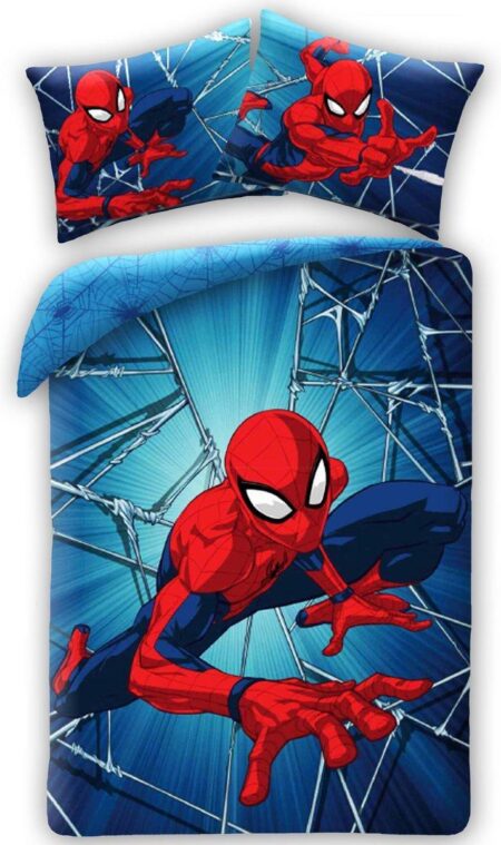 Spiderman Dekbedovertrek 140 x 200 cm - 60x70cm