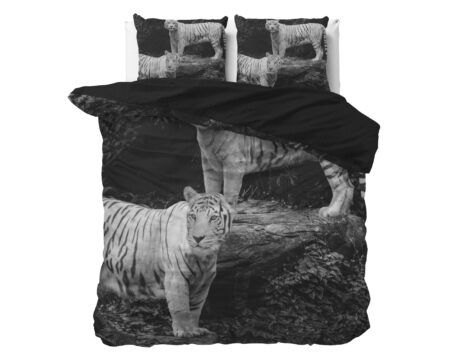 Sleeptime Tigers Grijs 240 x 200/220 cm