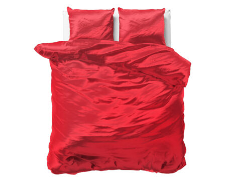 Sleeptime Beauty Skin Care Dekbedovertrek Rood 240 x 220 cm