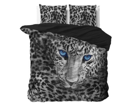 Sleeptime Cheetah Grijs 135x200/220 cm
