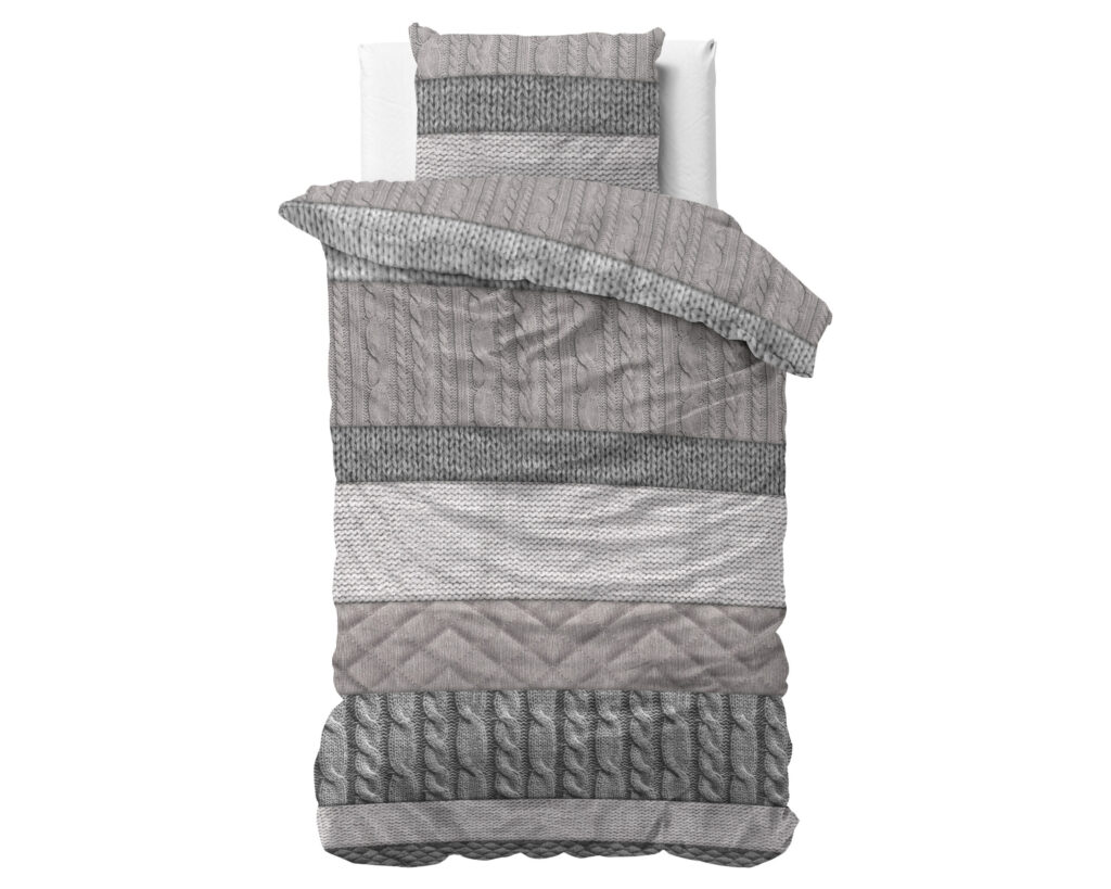 Dreamhouse Flanel Elin Taupe 140 x 220 cm