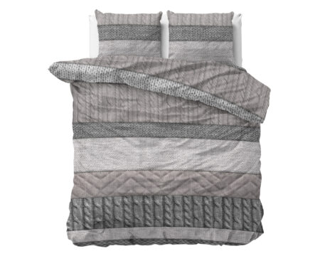 Dreamhouse Flanel Elin Taupe 200 x 220 cm