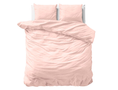 Primaviera Deluxe Uni Satijn Dekbedovertrek Roze 240 x 200/220 cm
