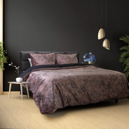 Dreamhouse Signature Velvet Katoen Jonas Bruin 200 x 220 cm