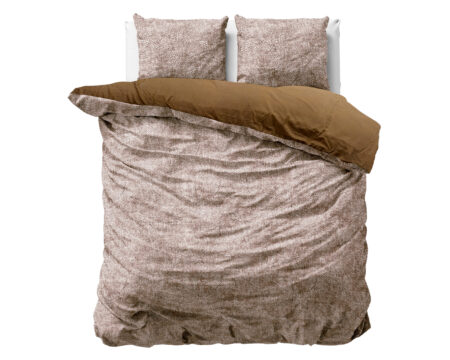 Dreamhouse Signature Velvet Katoen Aria Bruin 200 x 220 cm