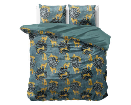 Sleeptime Velvet Axel Groen 200 x 220 cm