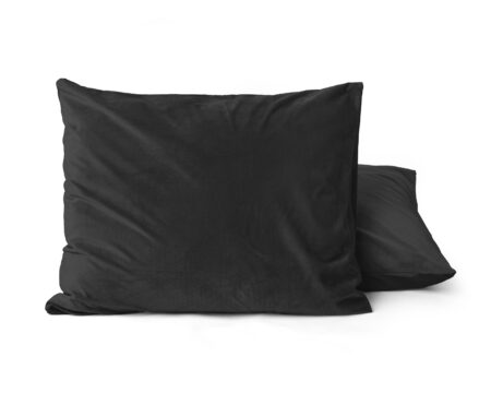 Sleeptime Velvet 2 in 1 kussenslopen Zwart 60 x 70 cm