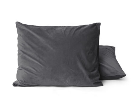 Sleeptime Velvet 2 in 1 kussenslopen Antraciet 60 x 70 cm