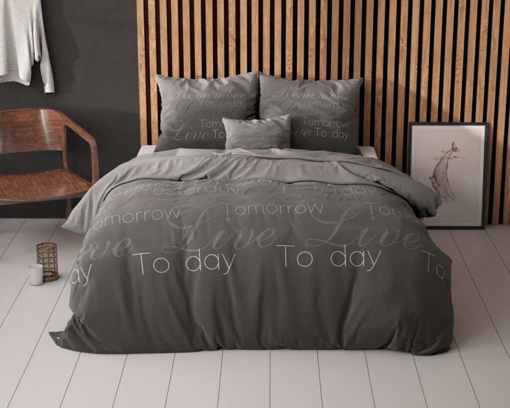 Sleeptime Live Today Antraciet 240 x 220 cm