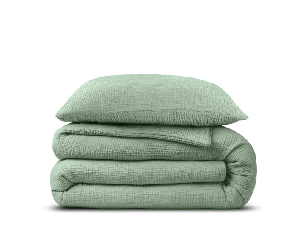 Dreamhouse Mousseline Perkal Groen 140 x 200/220 cm
