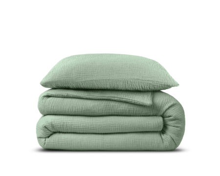 Dreamhouse Mousseline Perkal Groen 140 x 200/220 cm