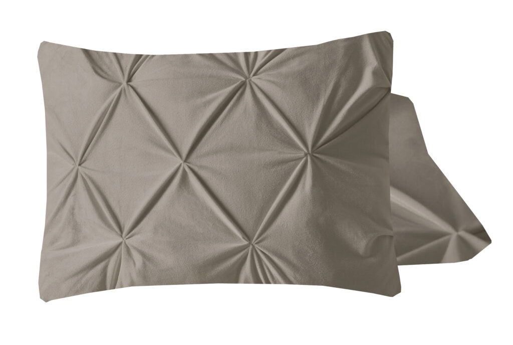 Velvet Pintuck 2pack kussenslopen Zand 60 x 70 cm