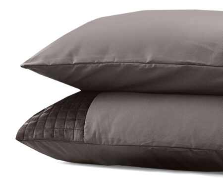 Velvet Band Taupe 2pack slopen Taupe 60 x 70 cm