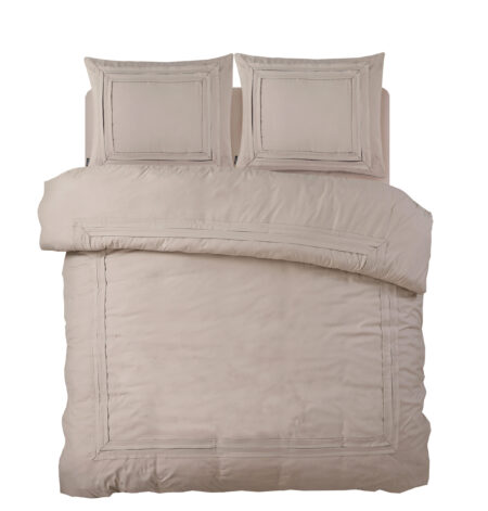 Sleeptime Tailored Taupe 200 x 200/220 cm