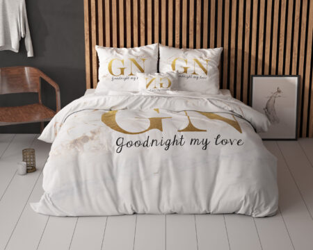 Sleeptime Goodnight Goud 200 x 200/220 cm