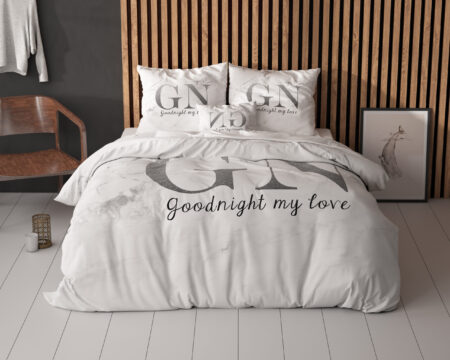 Sleeptime Goodnight Zilver 200 x 200/220 cm