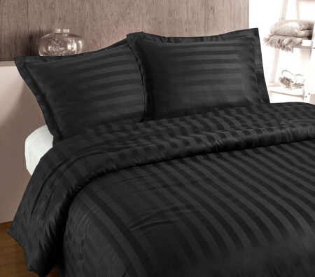Primaviera Deluxe Hotel Stripe Antraciet 140 x 200/260 cm