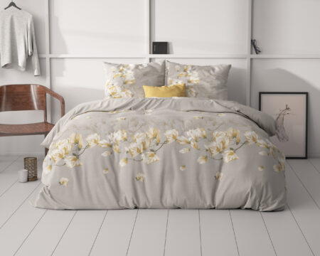 Sleeptime Summer flower Zand 200 x 220 cm
