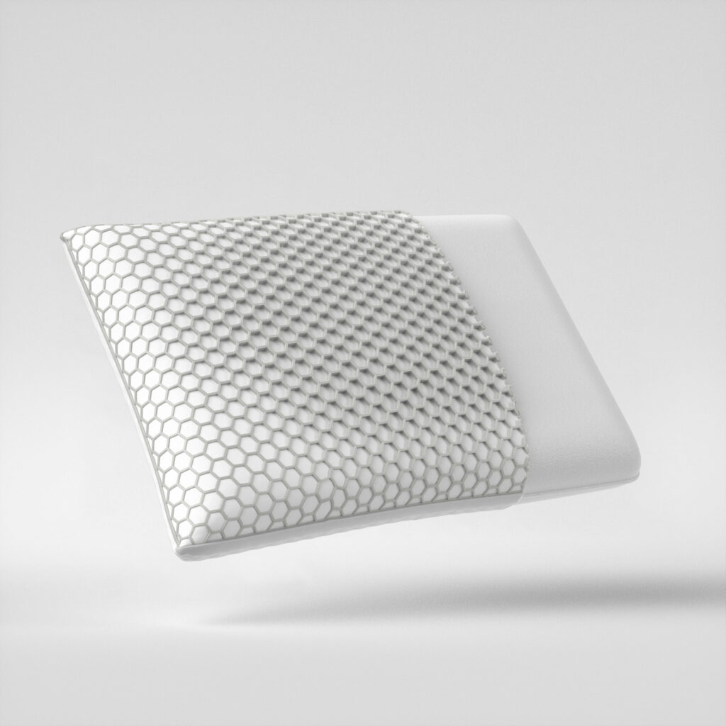 Dreamhouse TPE Rebound Firm Core Kussen Grijs 60 x 40 x 13 cm