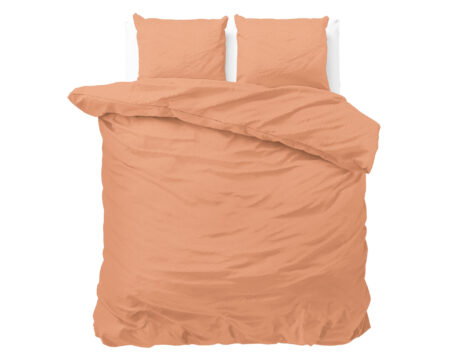 Zensation Satin Point Pastel Oranje 240 x 220 cm